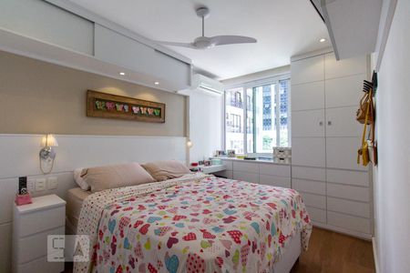 Suite de apartamento à venda com 2 quartos, 71m² em Humaitá, Rio de Janeiro