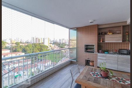 Varanda da Sala de apartamento à venda com 3 quartos, 118m² em Lauzane Paulista, São Paulo