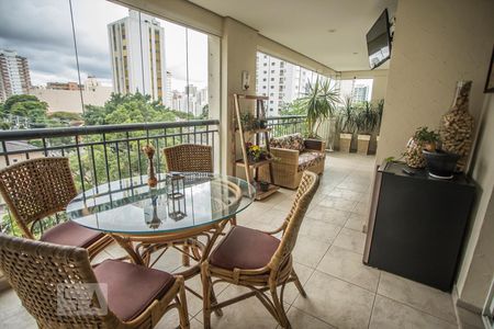 Varanda gourmet de apartamento para alugar com 4 quartos, 129m² em Vila Clementino, São Paulo