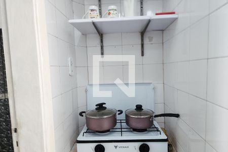 Cozinha de apartamento à venda com 1 quarto, 28m² em Centro, Rio de Janeiro