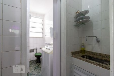 Cozinha de kitnet/studio para alugar com 1 quarto, 28m² em Centro, Rio de Janeiro