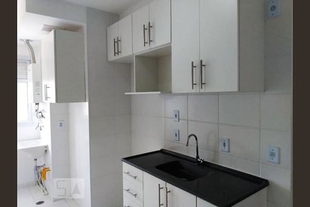 Cozinha e Área de Serviço de apartamento à venda com 2 quartos, 48m² em Jardim Monte Alegre, Taboão da Serra