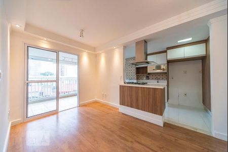 Sala de apartamento para alugar com 2 quartos, 73m² em Vila Valparaíso, Santo André