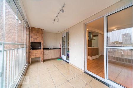 Varanda Gourmet  de apartamento para alugar com 2 quartos, 73m² em Vila Valparaíso, Santo André