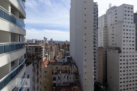 Vista da Sacada de apartamento à venda com 1 quarto, 45m² em Santa Ifigênia, São Paulo