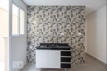 Cozinha de apartamento para alugar com 2 quartos, 58m² em Vila Guiomar, Santo André