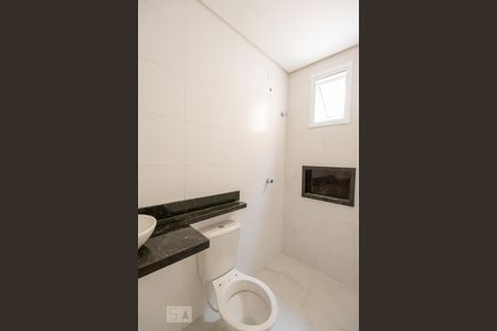 Banheiro Suite de apartamento para alugar com 2 quartos, 58m² em Vila Guiomar, Santo André