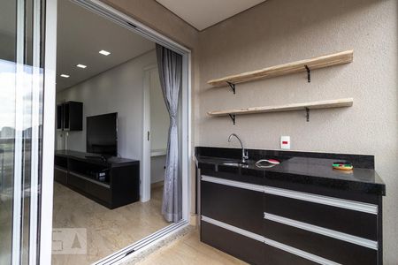 Varanda da Sala de apartamento para alugar com 2 quartos, 78m² em Alphaville Industrial, Barueri