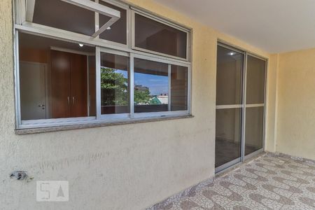 Varanda da Sala de apartamento para alugar com 4 quartos, 100m² em Tanque, Rio de Janeiro