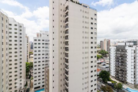 Vista de apartamento à venda com 1 quarto, 40m² em Moema, São Paulo