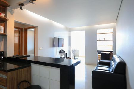 Sala/Cozinha de apartamento à venda com 2 quartos, 153m² em São Lucas, Belo Horizonte