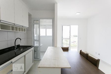 Sala e Cozinha de apartamento para alugar com 1 quarto, 40m² em Mooca, São Paulo