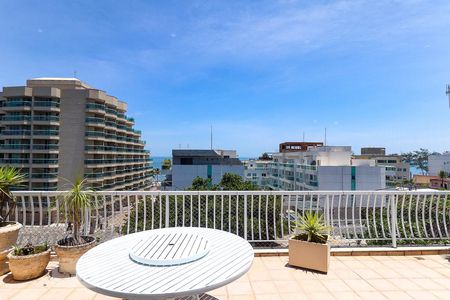 Vista da Sala de apartamento à venda com 5 quartos, 420m² em Recreio dos Bandeirantes, Rio de Janeiro