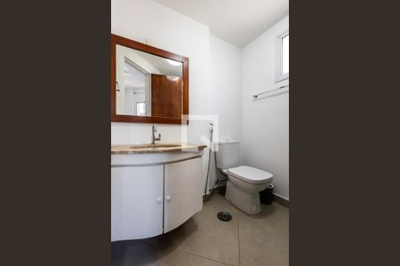 Banheiro da Suíte de apartamento para alugar com 1 quarto, 33m² em Pinheiros, São Paulo