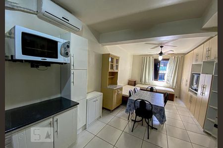 Sala Cozinha de apartamento à venda com 1 quarto, 45m² em Boa Vista, Novo Hamburgo