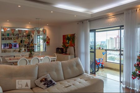 Sala de apartamento para alugar com 3 quartos, 136m² em Rudge Ramos, São Bernardo do Campo