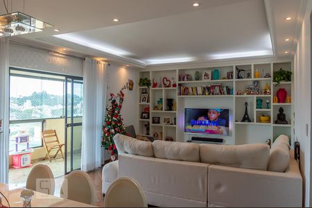 Sala de apartamento para alugar com 3 quartos, 136m² em Rudge Ramos, São Bernardo do Campo