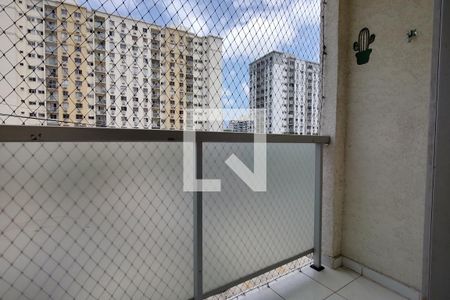 Varanda da Sala de apartamento para alugar com 2 quartos, 51m² em Jacarepaguá, Rio de Janeiro