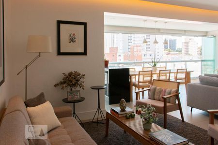 Sala de apartamento para alugar com 3 quartos, 125m² em Alto da Lapa, São Paulo