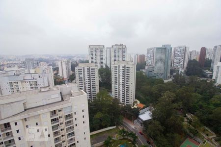 Vista da varanda de apartamento à venda com 2 quartos, 60m² em Vila Andrade, São Paulo