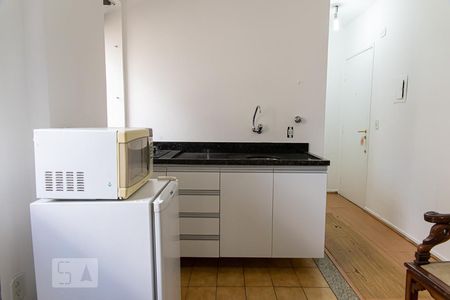 Cozinha de apartamento à venda com 1 quarto, 35m² em Consolação, São Paulo