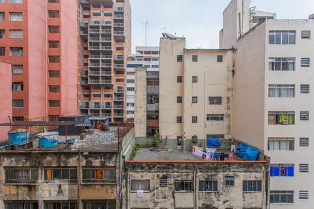 Vista da Sala de apartamento à venda com 1 quarto, 32m² em Liberdade, São Paulo