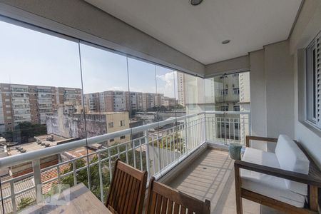 Varanda Sala de apartamento à venda com 2 quartos, 86m² em Mooca, São Paulo