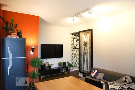 Sala de apartamento à venda com 1 quarto, 40m² em Chácara Inglesa, São Paulo