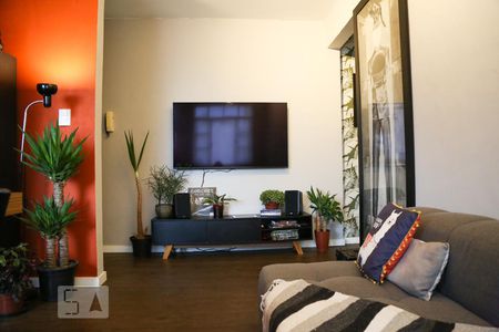 Sala de apartamento à venda com 1 quarto, 40m² em Chácara Inglesa, São Paulo