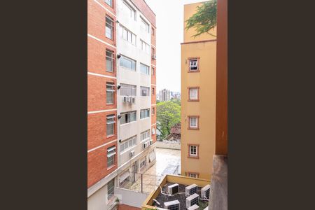 vista da varanda da sala de apartamento à venda com 1 quarto, 63m² em Moinhos de Vento, Porto Alegre