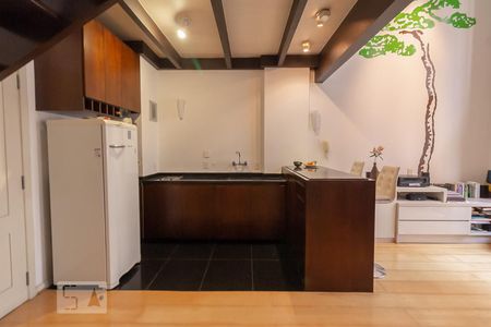 cozinha de apartamento à venda com 1 quarto, 63m² em Moinhos de Vento, Porto Alegre