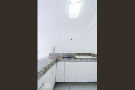 Cozinha de apartamento para alugar com 1 quarto, 45m² em Coração Eucarístico, Belo Horizonte