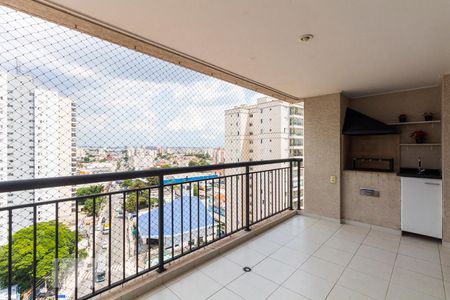 Varanda gourmet de apartamento à venda com 3 quartos, 80m² em Vila Mascote, São Paulo