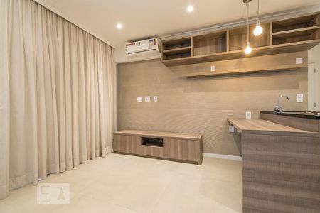 Sala de apartamento para alugar com 1 quarto, 38m² em Campo Belo, São Paulo