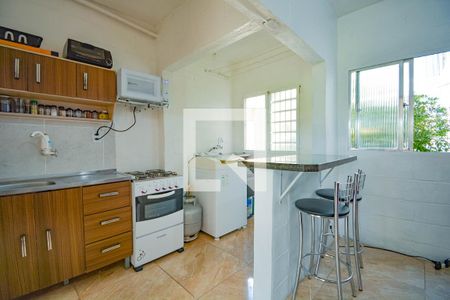 Cozinha de apartamento para alugar com 1 quarto, 44m² em Guajuviras, Canoas