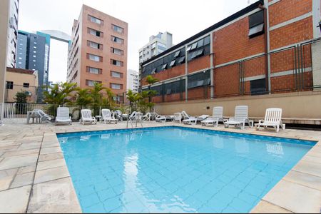 Área comum - Piscina de apartamento para alugar com 3 quartos, 80m² em Indianópolis, São Paulo