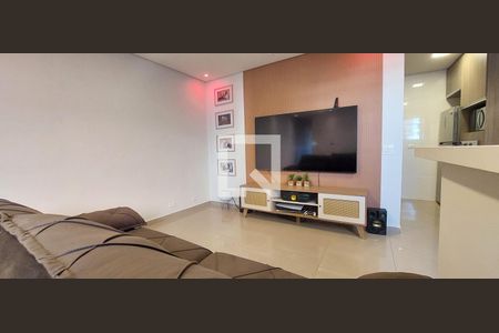 Sala de apartamento à venda com 2 quartos, 70m² em Parque das Nações, Santo André