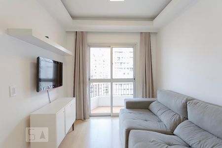 Sala de apartamento para alugar com 1 quarto, 60m² em Bela Vista, São Paulo