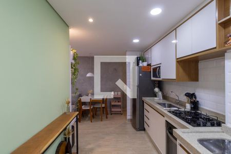 Sala e Cozinha de apartamento à venda com 2 quartos, 40m² em Jardim Helena, São Paulo