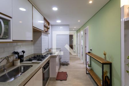 Sala e Cozinha de apartamento à venda com 2 quartos, 40m² em Jardim Helena, São Paulo