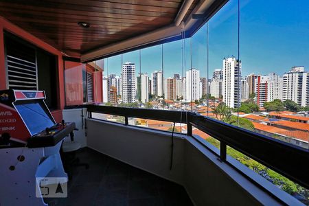 Varanda de apartamento à venda com 3 quartos, 115m² em Campo Belo, São Paulo