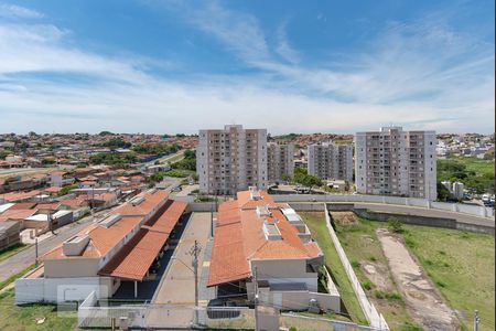 Vista da Suíte de apartamento para alugar com 3 quartos, 63m² em Residencial Parque da Fazenda, Campinas