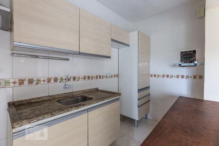 Cozinha de apartamento à venda com 1 quarto, 41m² em Cristal, Porto Alegre