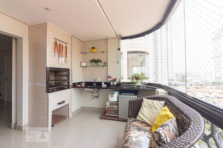 Varanda de apartamento à venda com 3 quartos, 120m² em Vila Osasco, Osasco