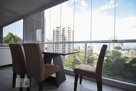 Varanda de apartamento para alugar com 1 quarto, 35m² em Real Parque, São Paulo