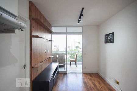 Sala de apartamento para alugar com 1 quarto, 35m² em Real Parque, São Paulo