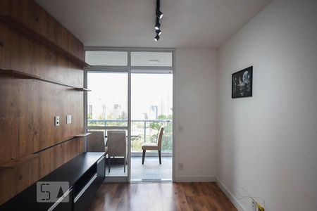 Sala de Tv de apartamento para alugar com 1 quarto, 35m² em Real Parque, São Paulo