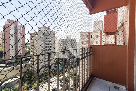 Varanda da Sala de apartamento à venda com 2 quartos, 54m² em Avenida dos Ourives, São Paulo