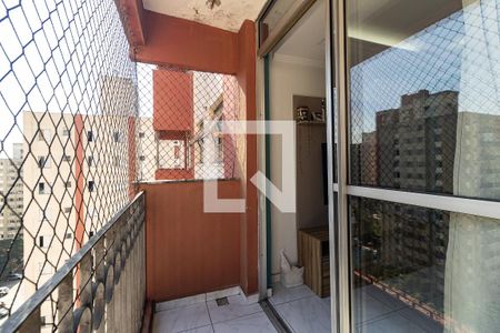 Varanda da Sala de apartamento à venda com 2 quartos, 54m² em Avenida dos Ourives, São Paulo