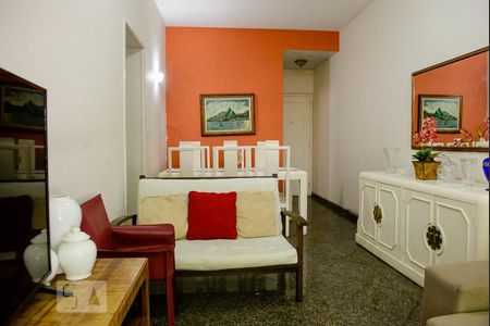 Sala de apartamento à venda com 3 quartos, 83m² em Humaitá, Rio de Janeiro